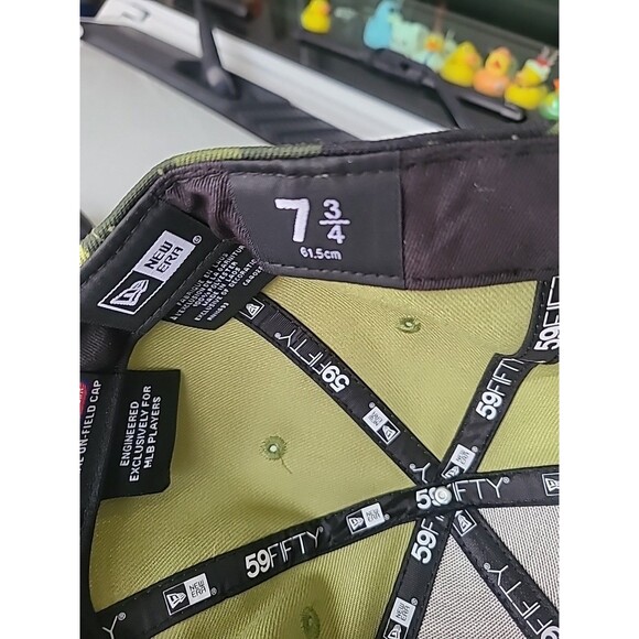 Cleveland Guardians New Era Camo Armed Forces Day On-Field 59FIFTY Hat 7 3/4 - Picture 7 of 7